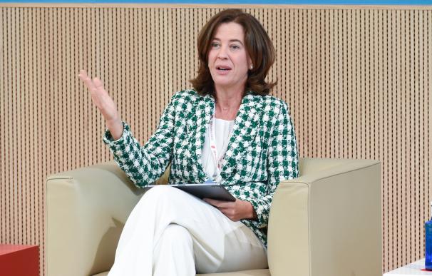 La presidenta de la Asociación Española de Banca (AEB), Alejandra Kindelán.