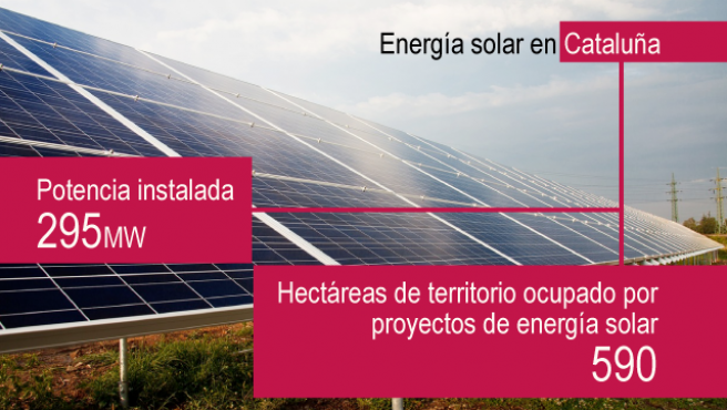 desesperación Surgir Hecho un desastre Cataluña tan solo posee el 1,5% de la potencia solar en plantas de suelo  del país