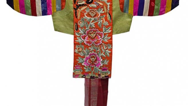Cultura coreana en forma de tejidos y bordados