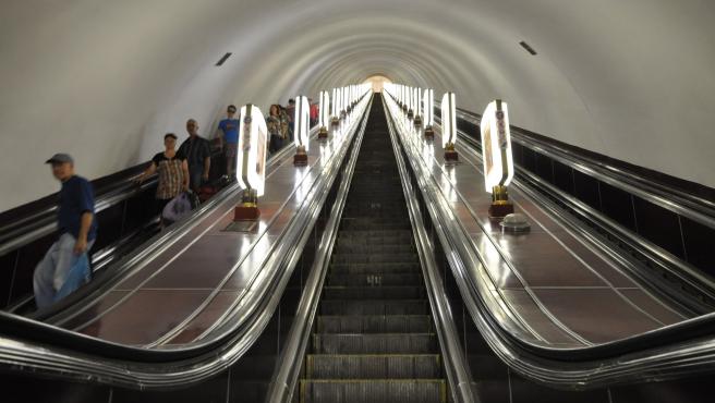 Arsenalna, la estación de metro más profunda del mundo