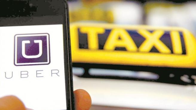 Uber y el taxi, un choque pendiente de solución. EFE