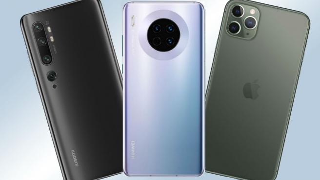 Móviles con mejores cámaras de fotos: Huawei Mate 30 Pro y Xiaomi Mi Note  10 superan al iPhone 11 Pro Max