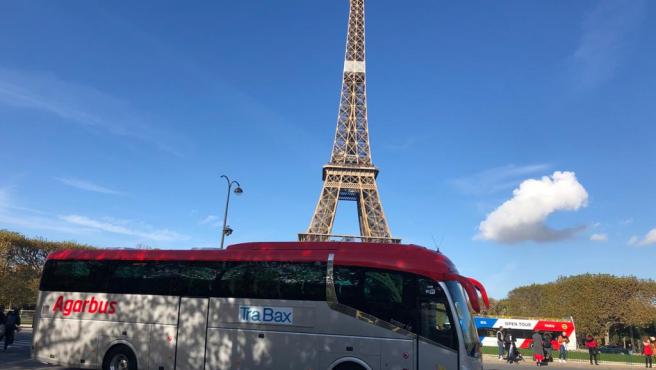 Un autobús de Agarbus en París