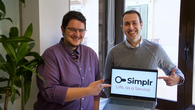 Angel Bou y Daniel Romy, fundadores de Simplr.