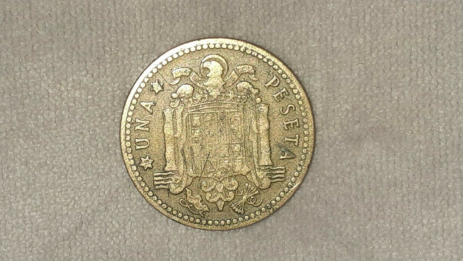 Moneda de 1 Peseta de 1947-1951 (modelo 784)