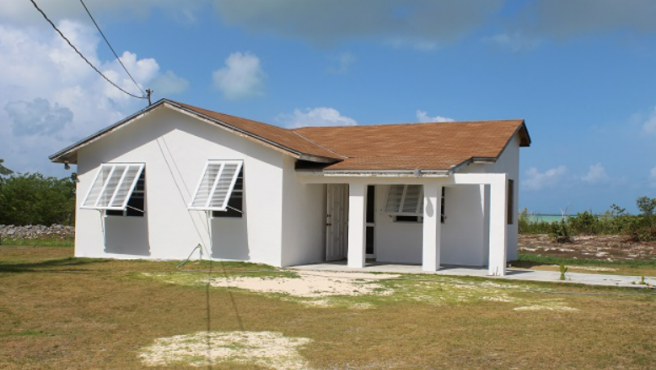 Una casa a la venta en Long Island (Bahamas).