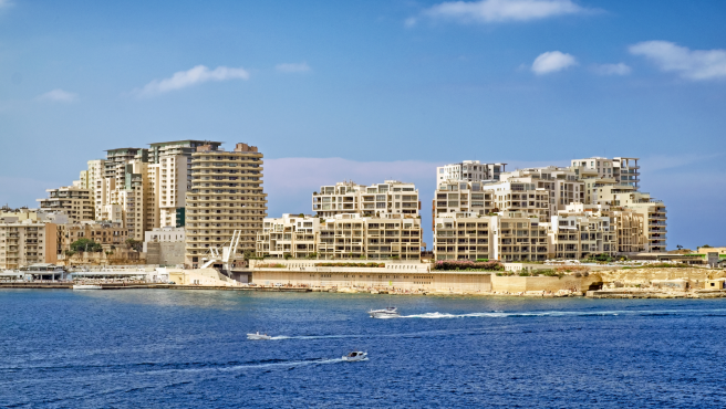 Sliema (Malta) posee un paseo marítimo muy conocido.