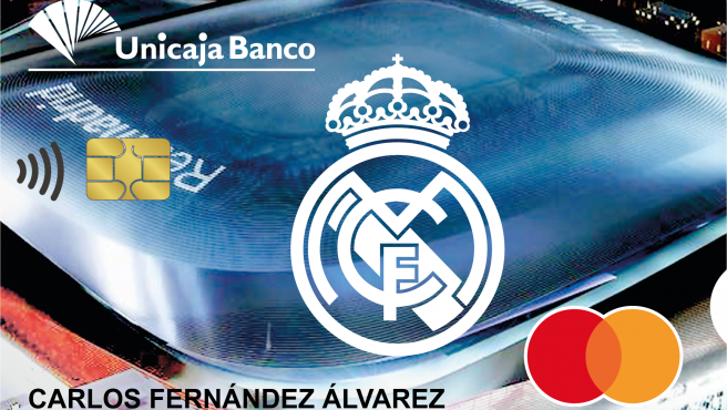 Disponible la Tarjeta de crédito Real Madrid con el escudo en dorado o con el Nuevo Bernabéu.