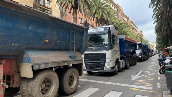 Caravana de trasportistas por el centro de Málaga
EUROPA PRESS
17/3/2022