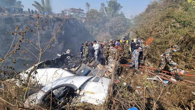 Accidente de avión en Nepal
