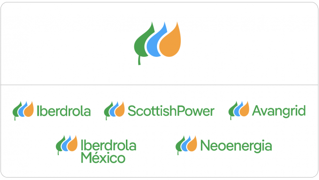 Nuevo logotipo de Iberdrola y sus filiales.