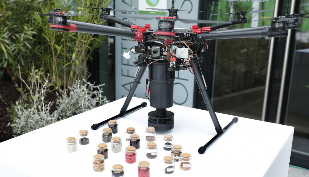 Así funciona el dron capaz de plantar 100.000 árboles en un solo día