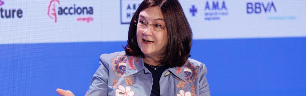 La presidenta de la Comisión Nacional de los Mercados y La Competencia (CNMC), Cani Fernández