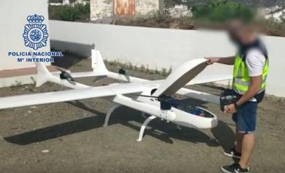 El narcotráfico se sube al dron: cae uno que lleva droga de Marruecos a España