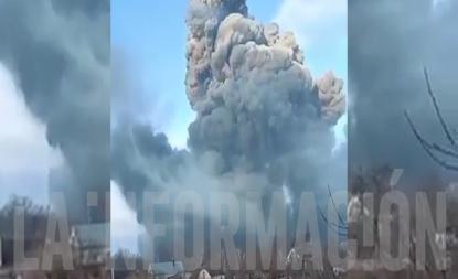 Bombardeo en Vinnytsia, al sur de Kiev