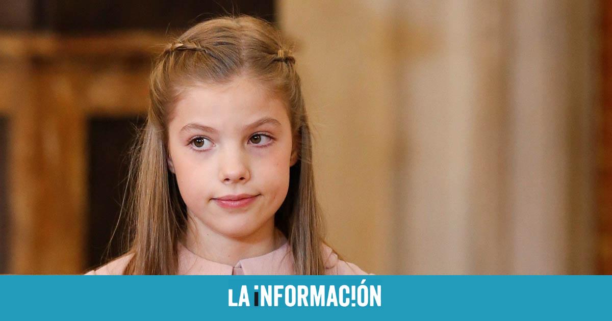 CASAS REALES - Los 12 años de la Infanta Sofía: así es la hija más  desconocida de los Reyes