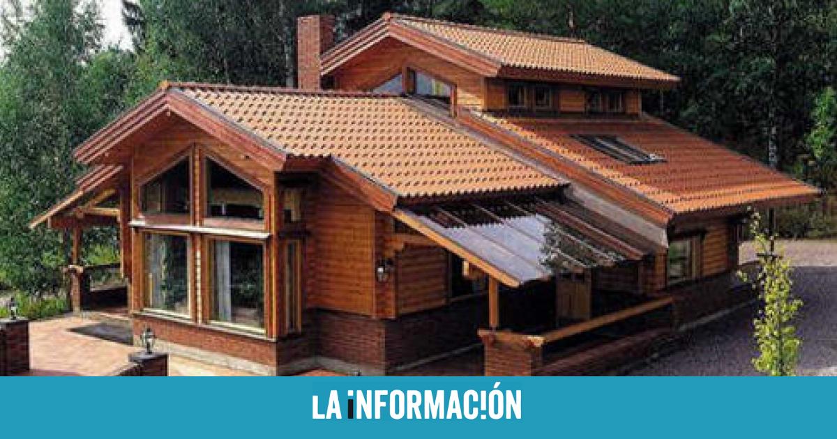Casas prefabricadas de madera baratas y en oferta: 93 m² desde  euros