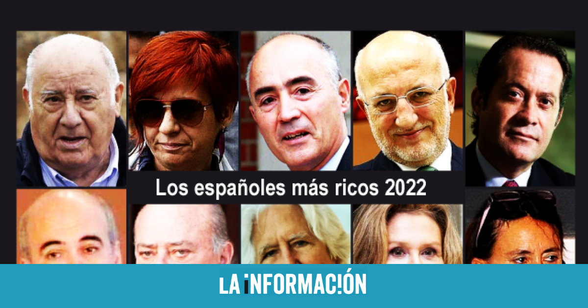Estas son las 100 personas más ricas de España en 2022 la Lista Forbes