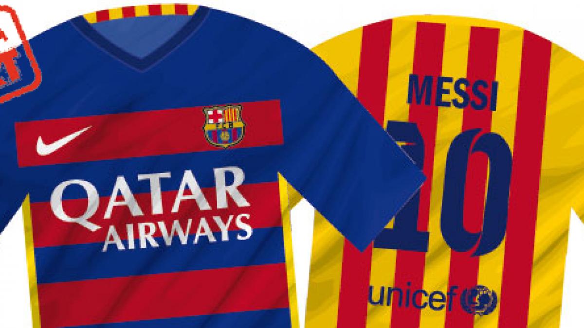 FC BARCELONA NOTICIAS Las camisetas del Barcelona ¡tendrán las rayas horizontales!