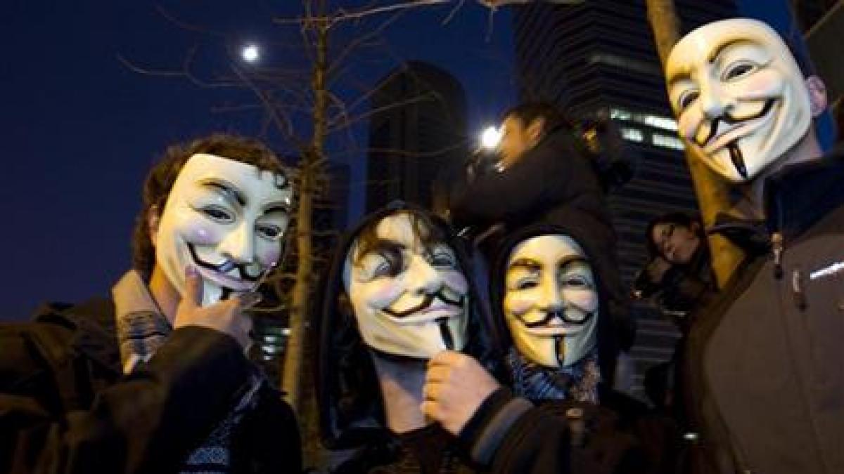 Qué significa careta que llevan los Anonymous