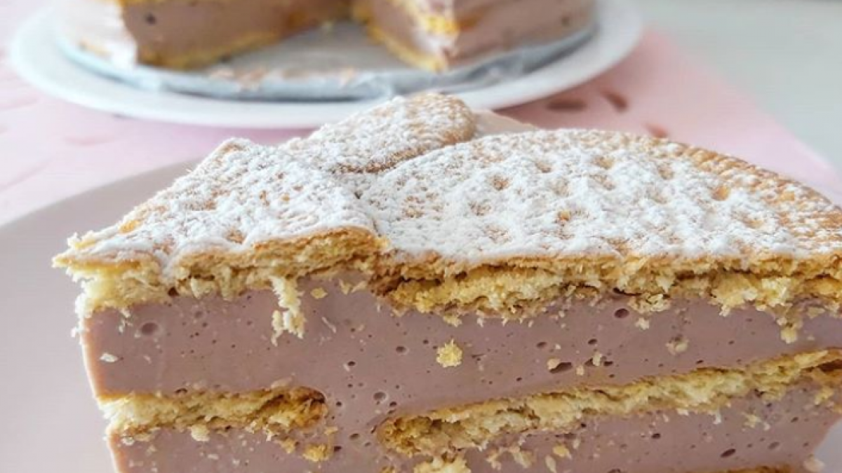 La tarta de galletas baja en calorías que triunfa en Instagram y se hace  muy rápido