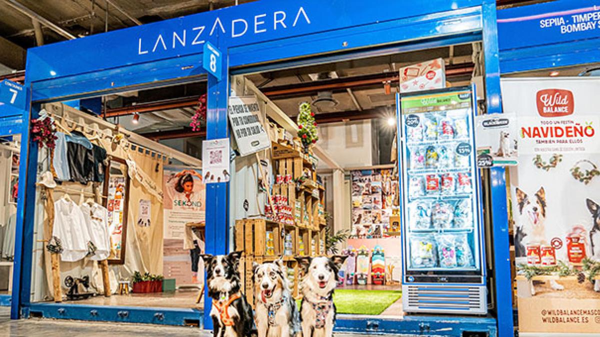 Ropa que no se mancha, 'real perros y calzado inclusivo: Lanzadera Market llega a con