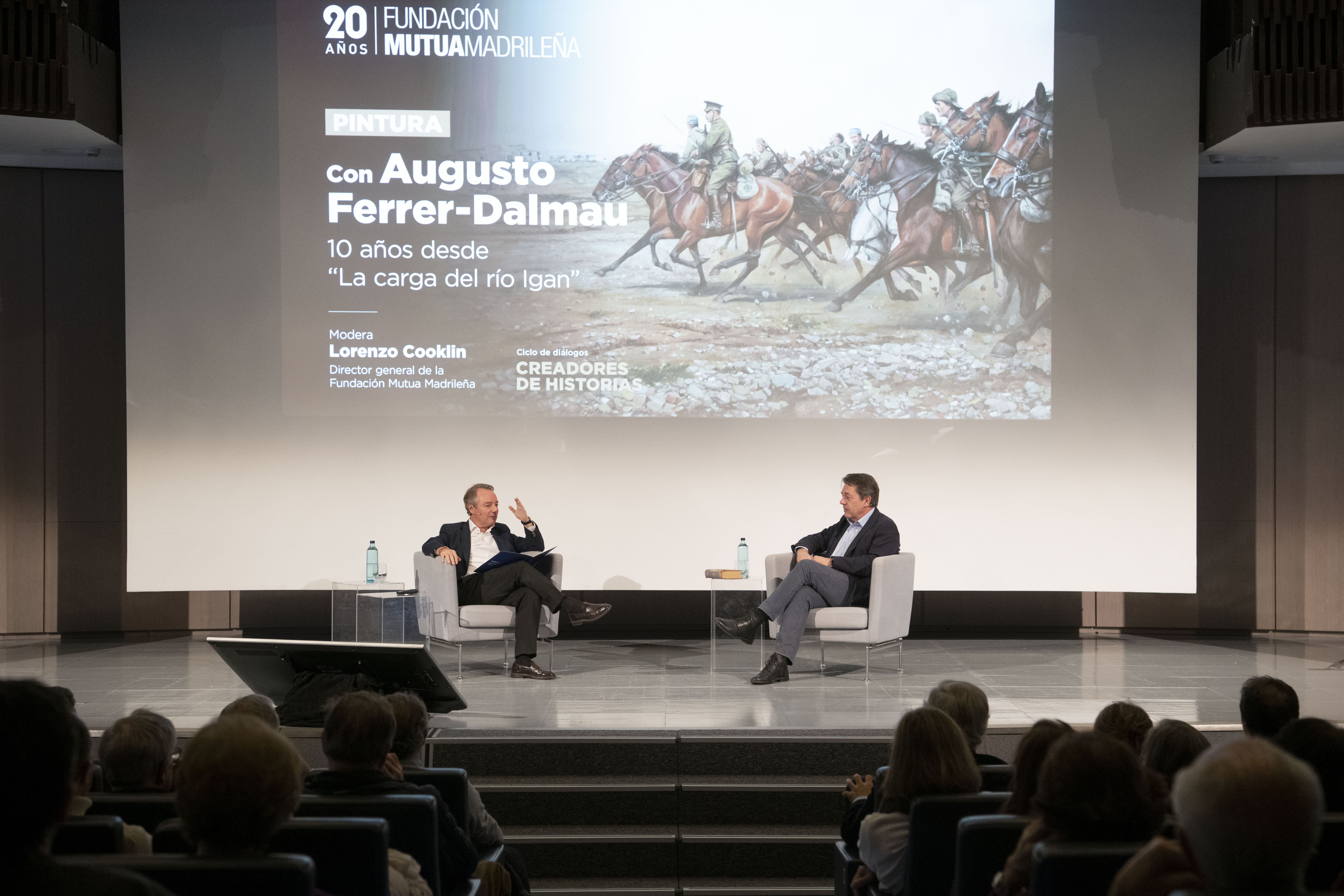 Conferencia de Augusto Ferrer-Dalmau en 'Creadores de Historias'.